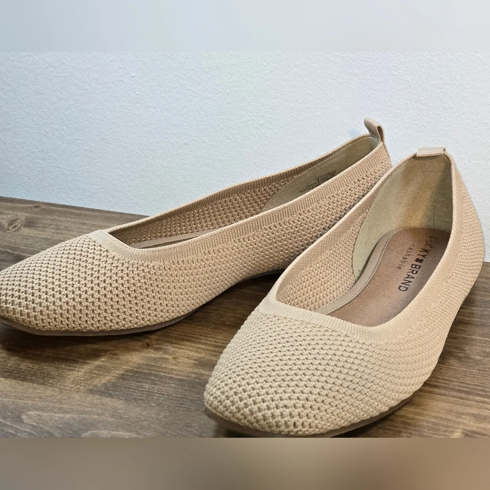 NWOT Lucky Brand Slip-on Ballet Flats Women's Size 8.5M - Picture 3 of 7
